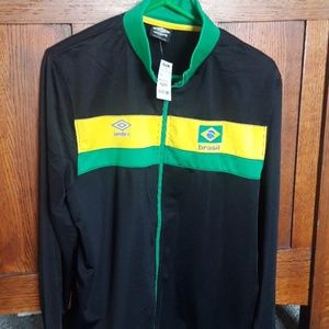 New Umbro Brazil Soccer jacket N